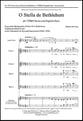 O Stella de Bethlehem TTBB choral sheet music cover